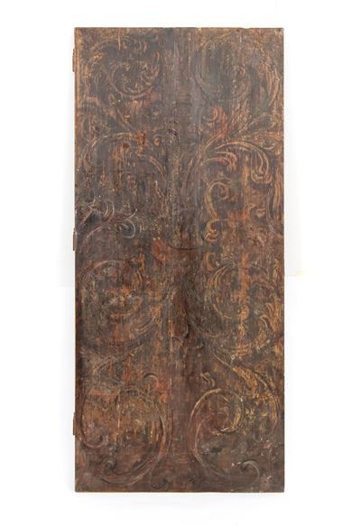 Porta Italiana in Legno Dipinta