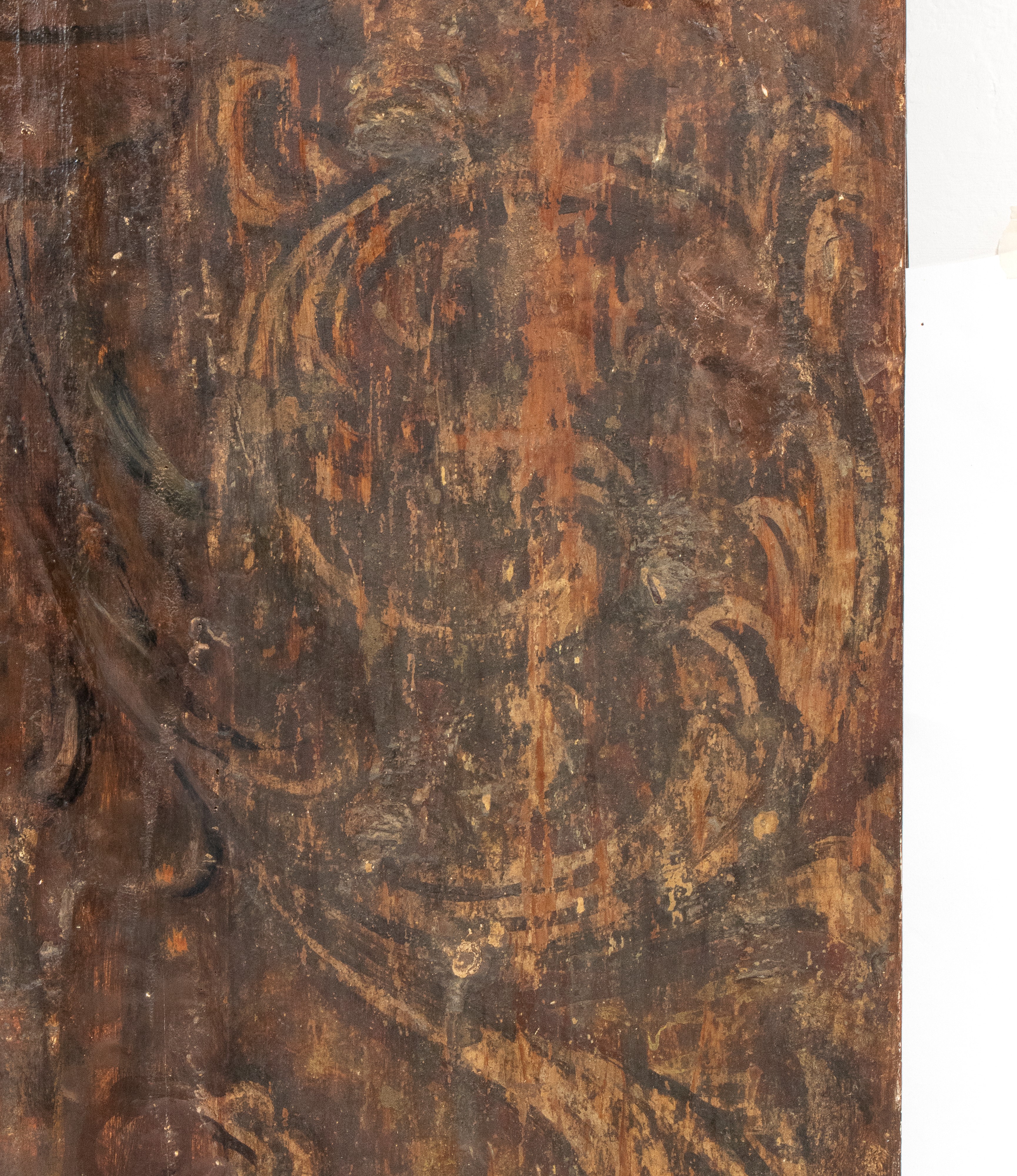 Porta Italiana in Legno Dipinta