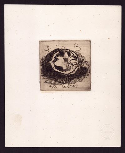 Ex Libris con Noce Spacata