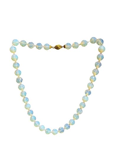 Girocollo con opali, oro giallo 18k