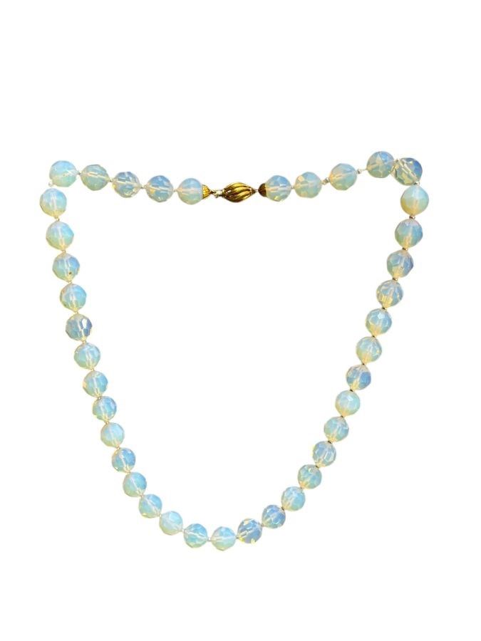 Girocollo con opali, oro giallo 18k