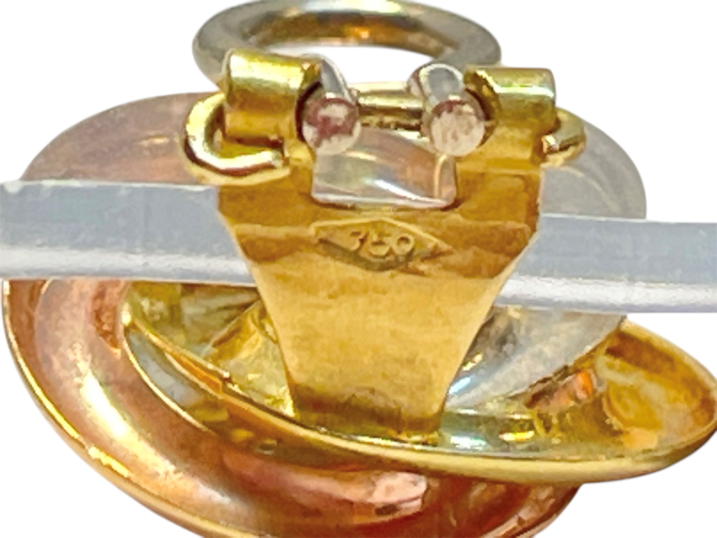 Orecchini in oro 18k e corallo Cerasuolo, motivi a girandola