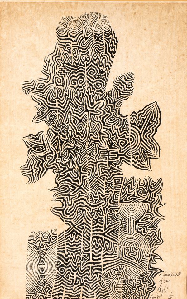 CORRADO CAGLI - Untitled