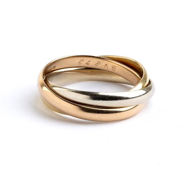 CARTIER - Trinity collection: gold ring
