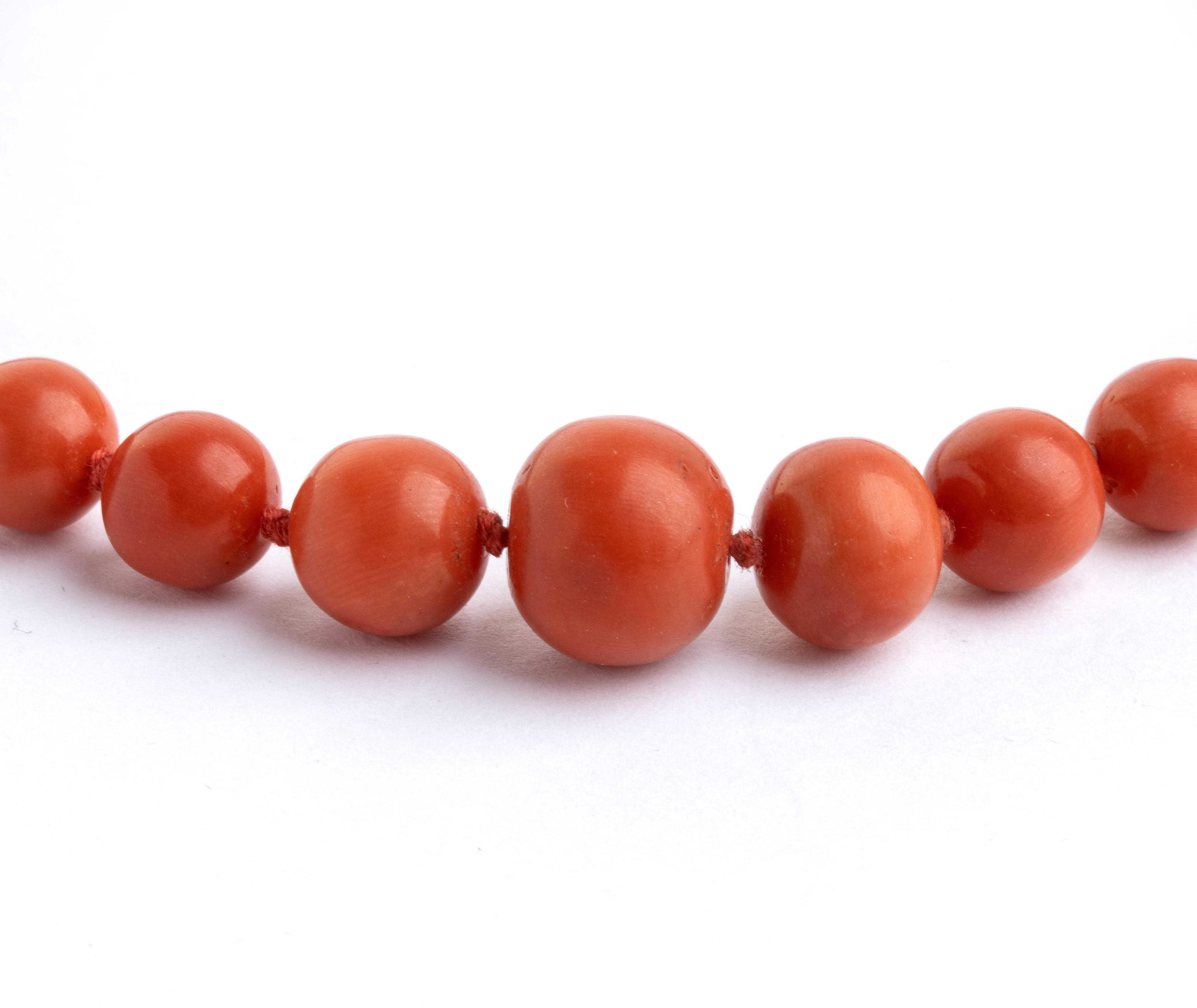 Collana in corallo Mediterraneo