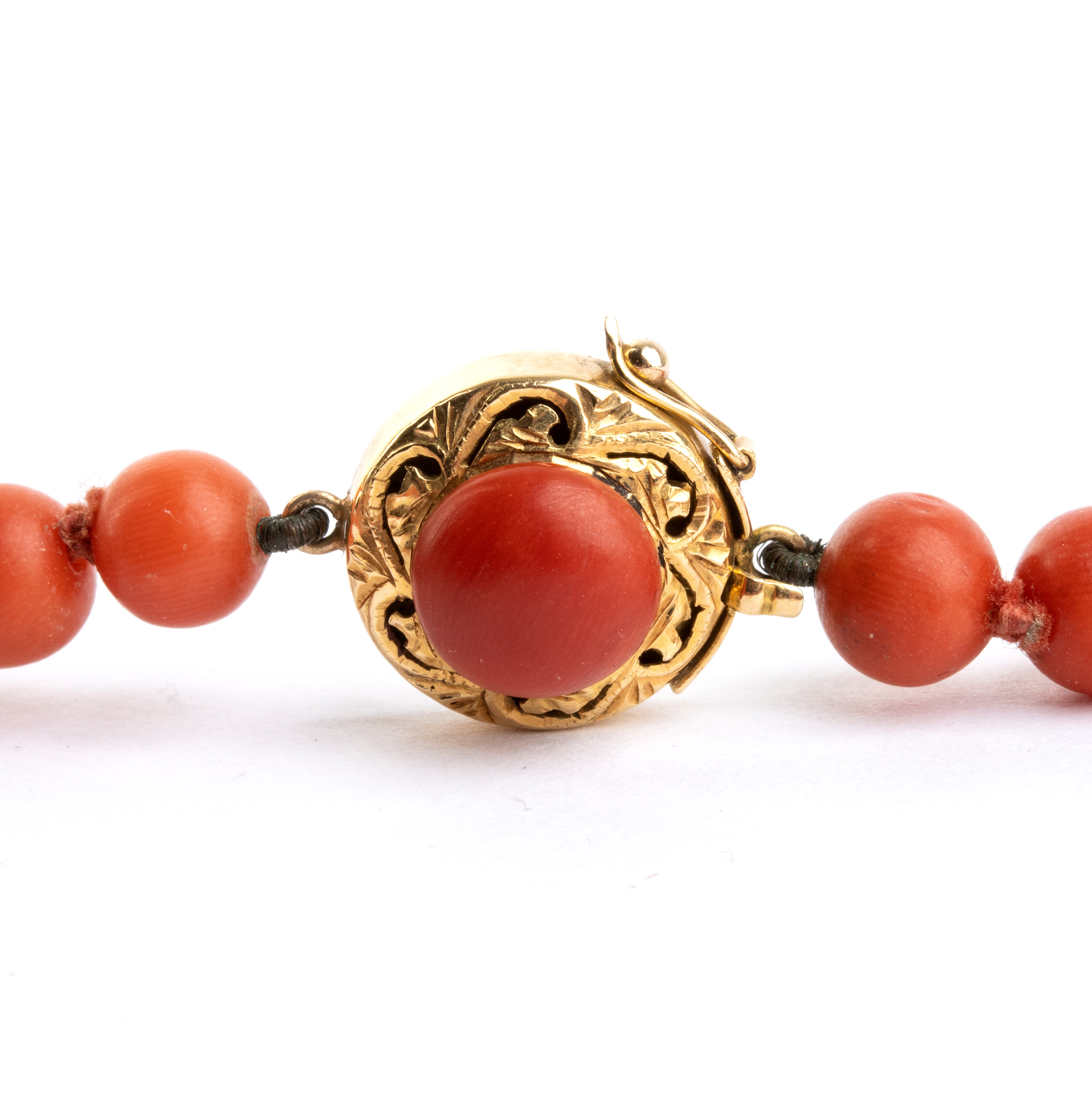 Collana in corallo Mediterraneo