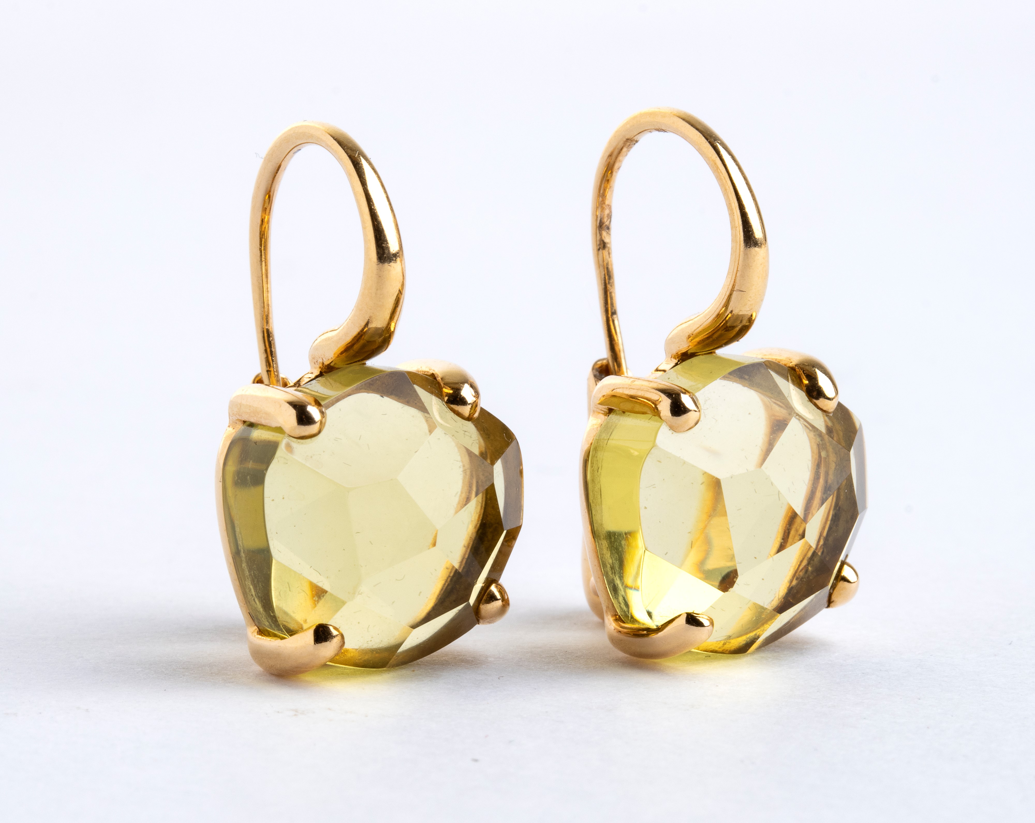 Collezione Lola: orecchini in oro con quarzi