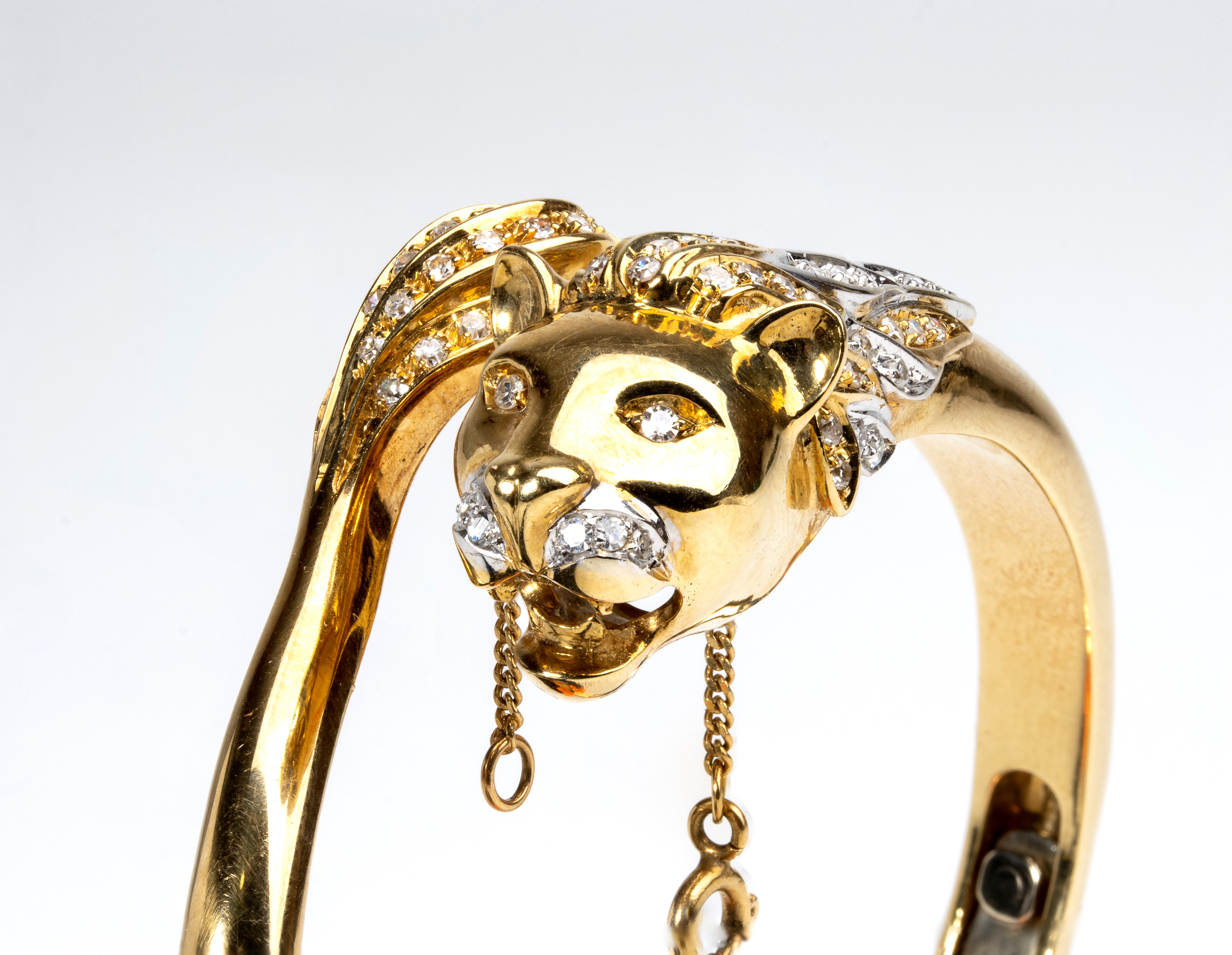 Bracciale in oro con diamanti