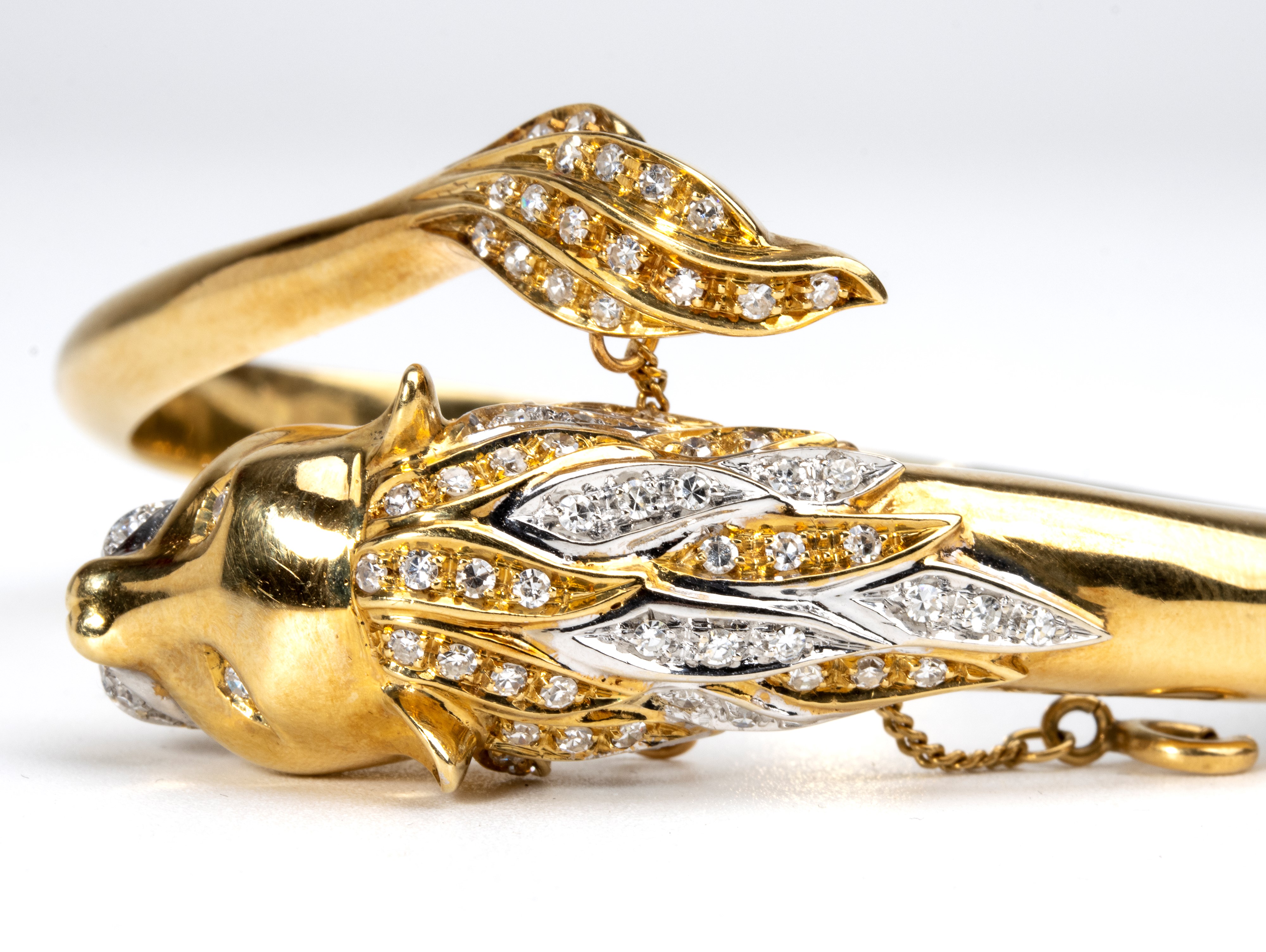 Bracciale in oro con diamanti