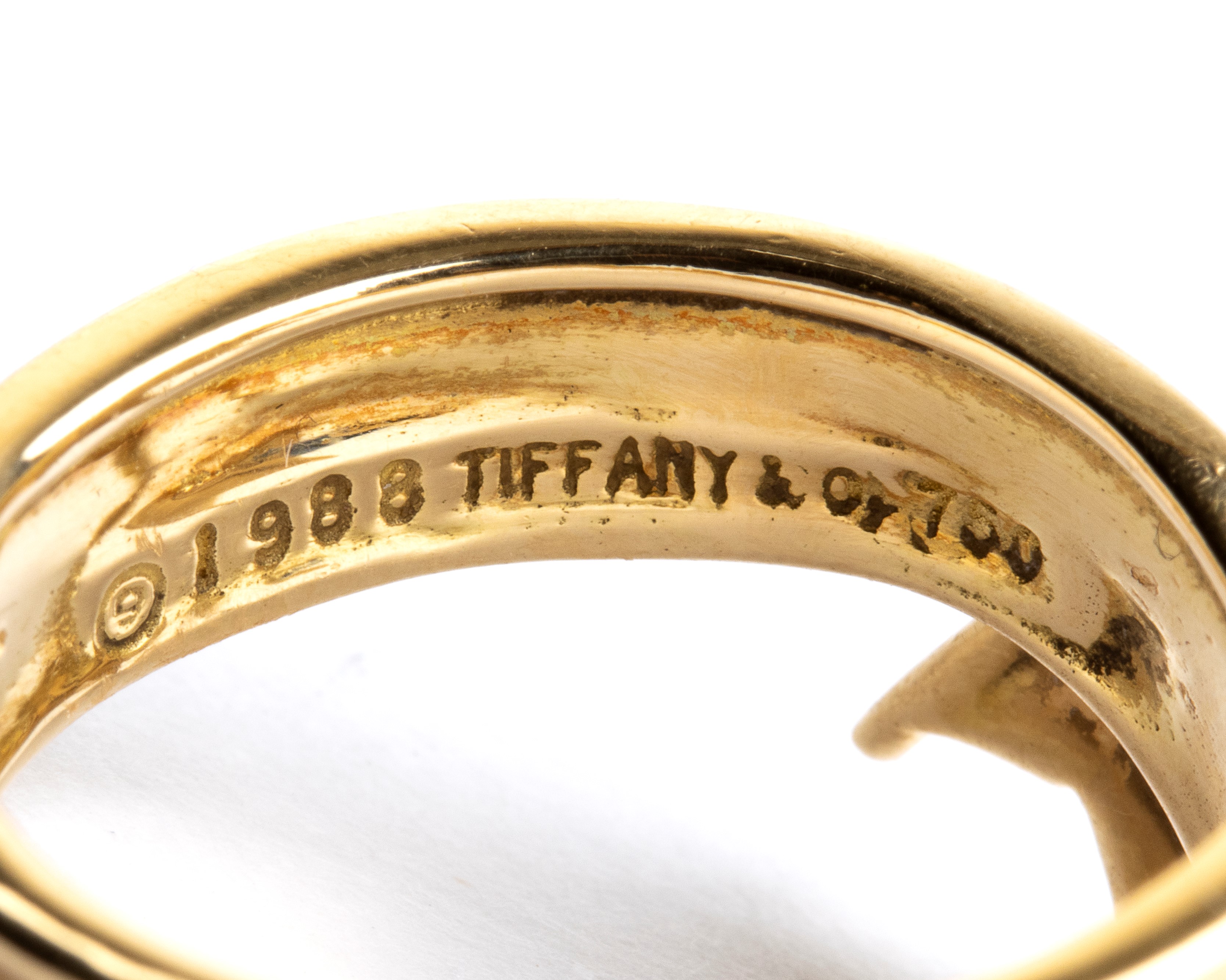 Tiffany & Co.® - Tiffany & Co., Anello a nastro in oro giallo 18k