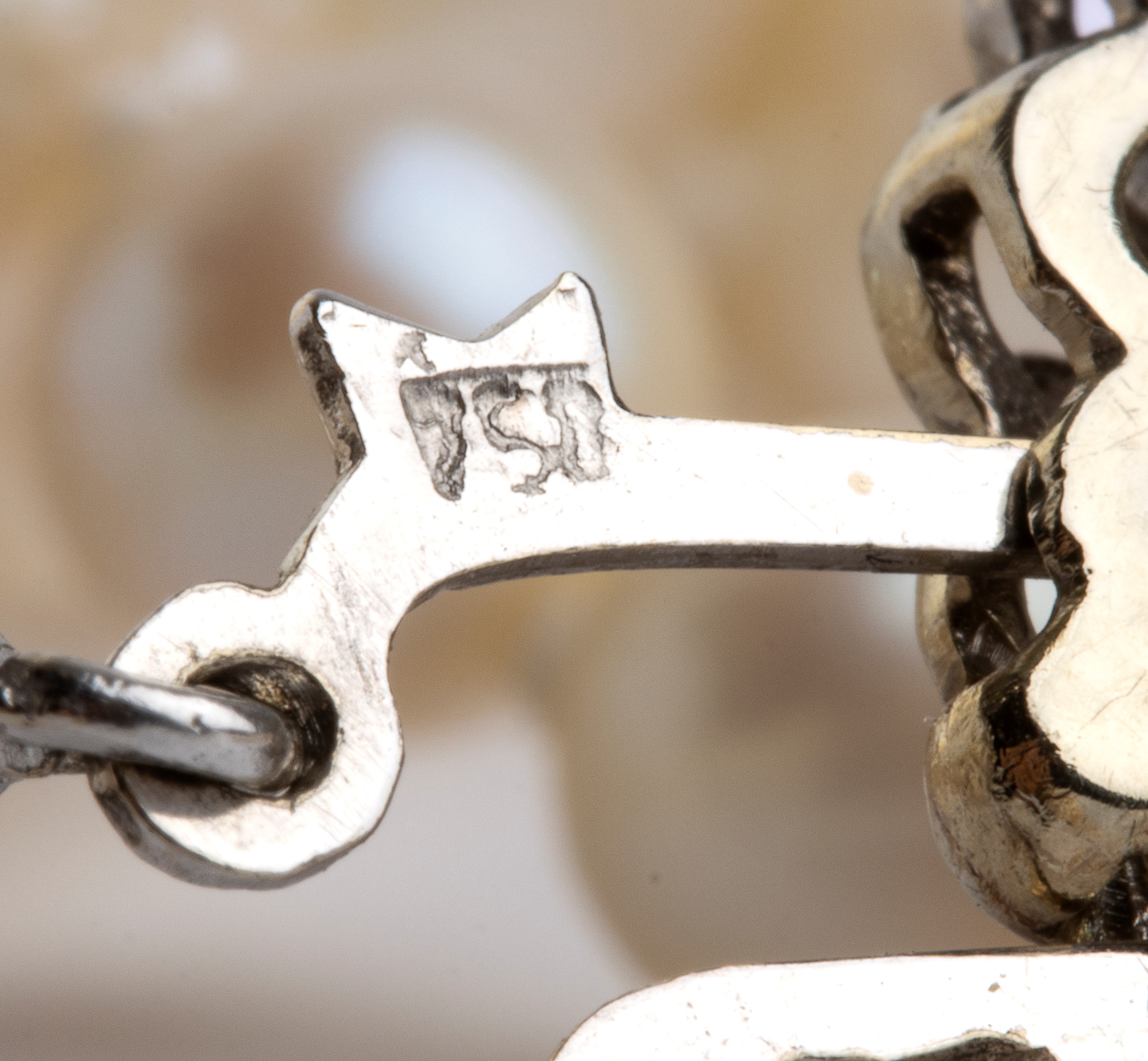 Collana con perle e rubini