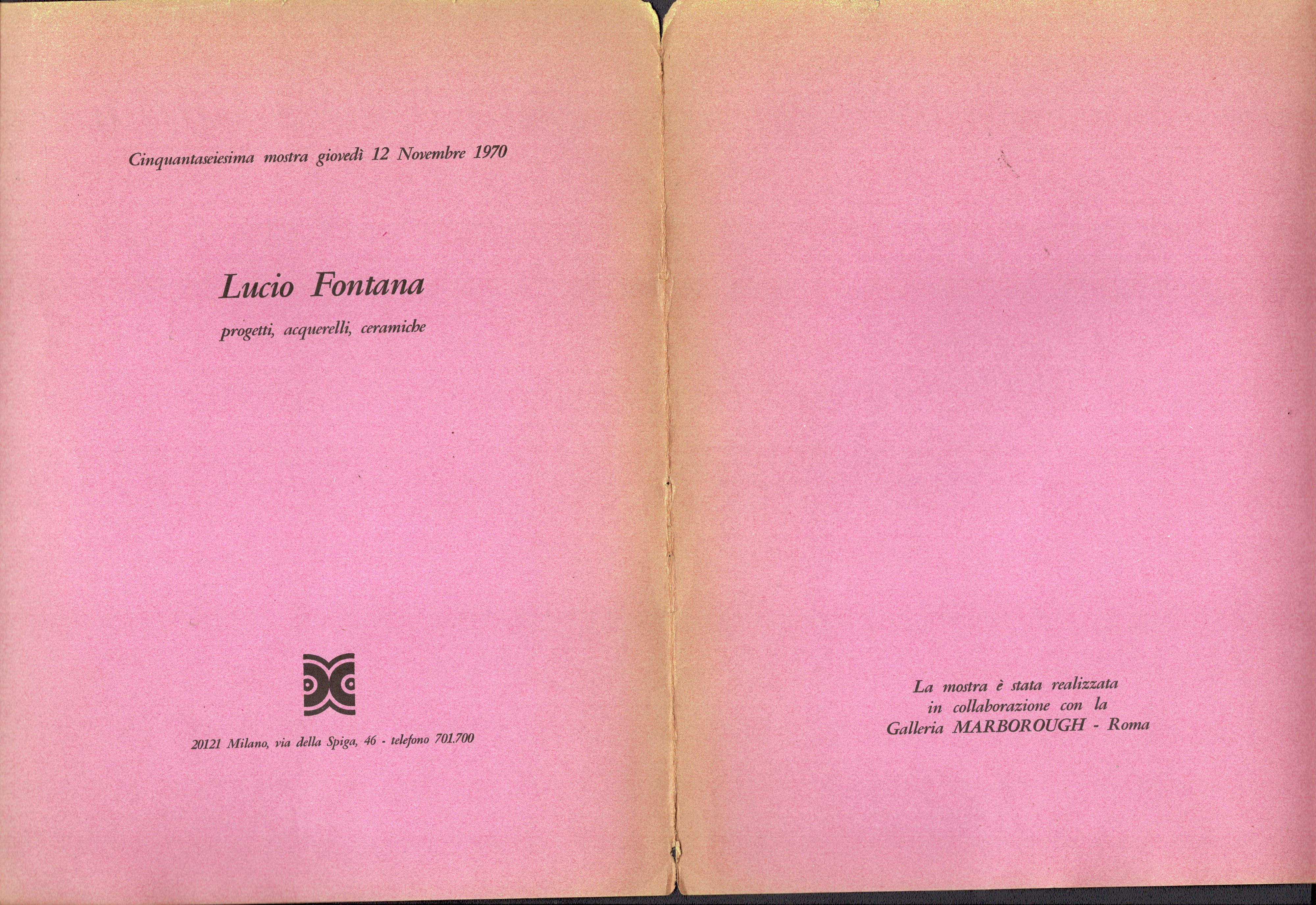 Lucio Fontana - Ambiente Spaziale, 1952