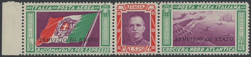 Regno - Servizio Aereo, Servizio di Stato MNH