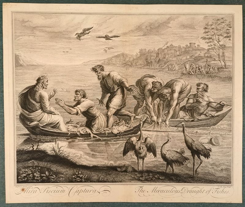 Claude Dubosc - Mira Piscium Captura, da Raffaello