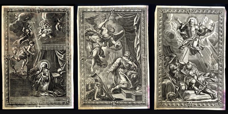Elisabetta Piccini Detta Suor Isabella - Annunciazione | Apparizione Dell'angelo a David | Cristo...