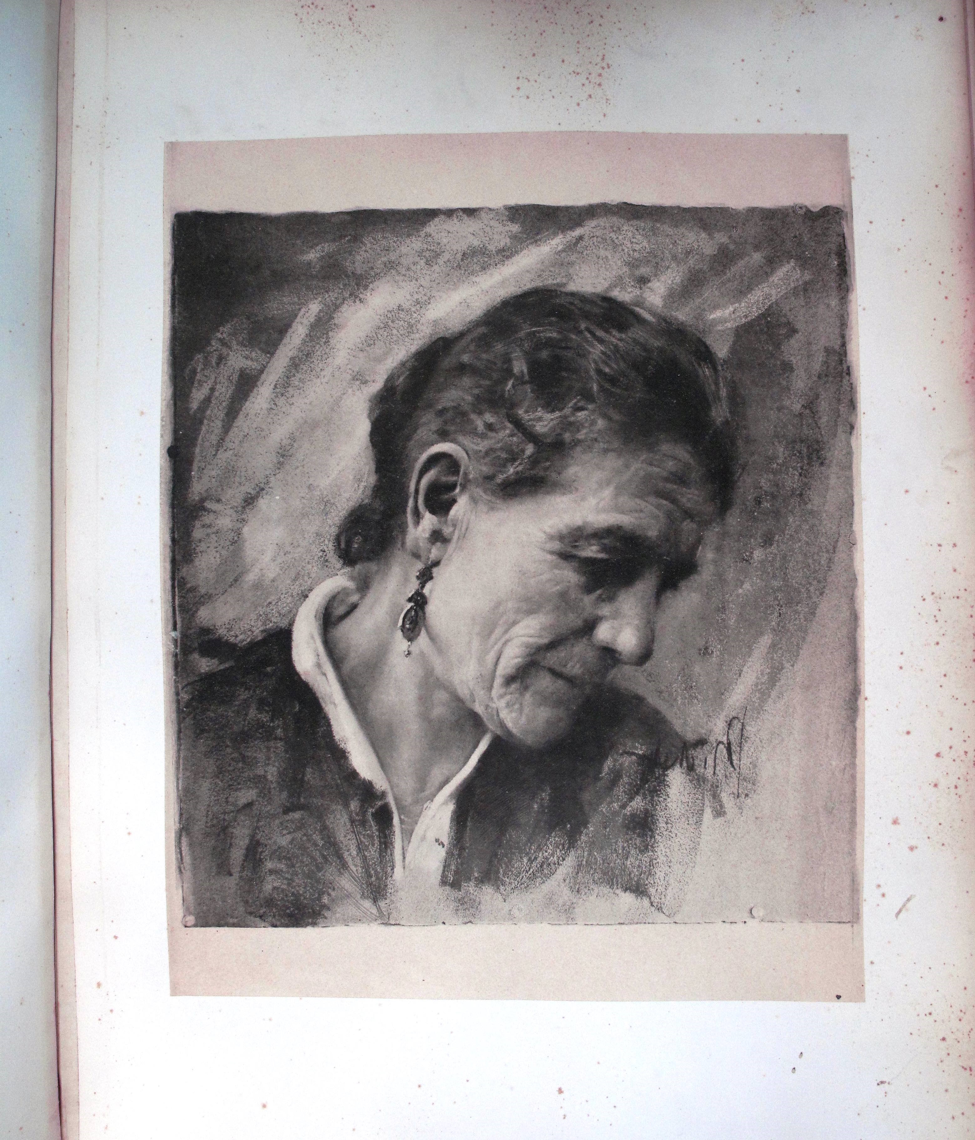 Francesco Paolo Michetti - Teste e Busti di Donne in Costume e di Contadini Abruzzesi