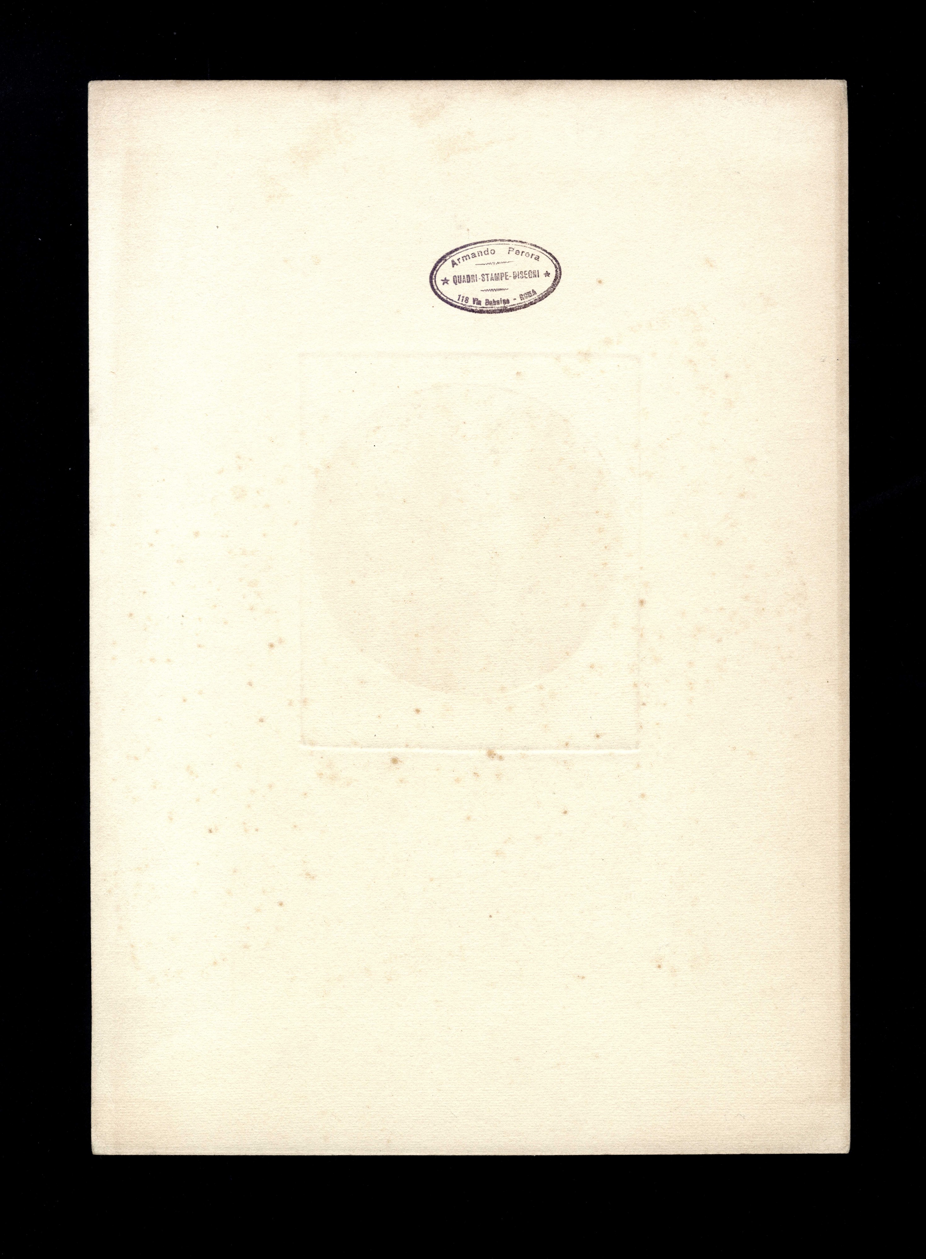 Angelo Rossini - Il Laghetto dei Cipressi di Villa Falconieri a Frascati