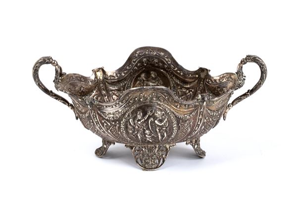 GEORG ROTH &amp; Co - German solid silver centerpiece