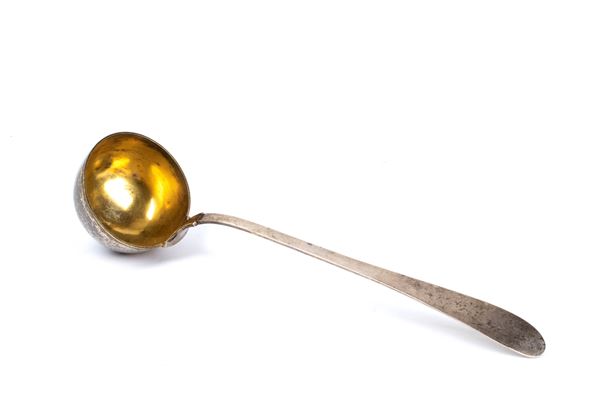 Italian solid silver scoop
