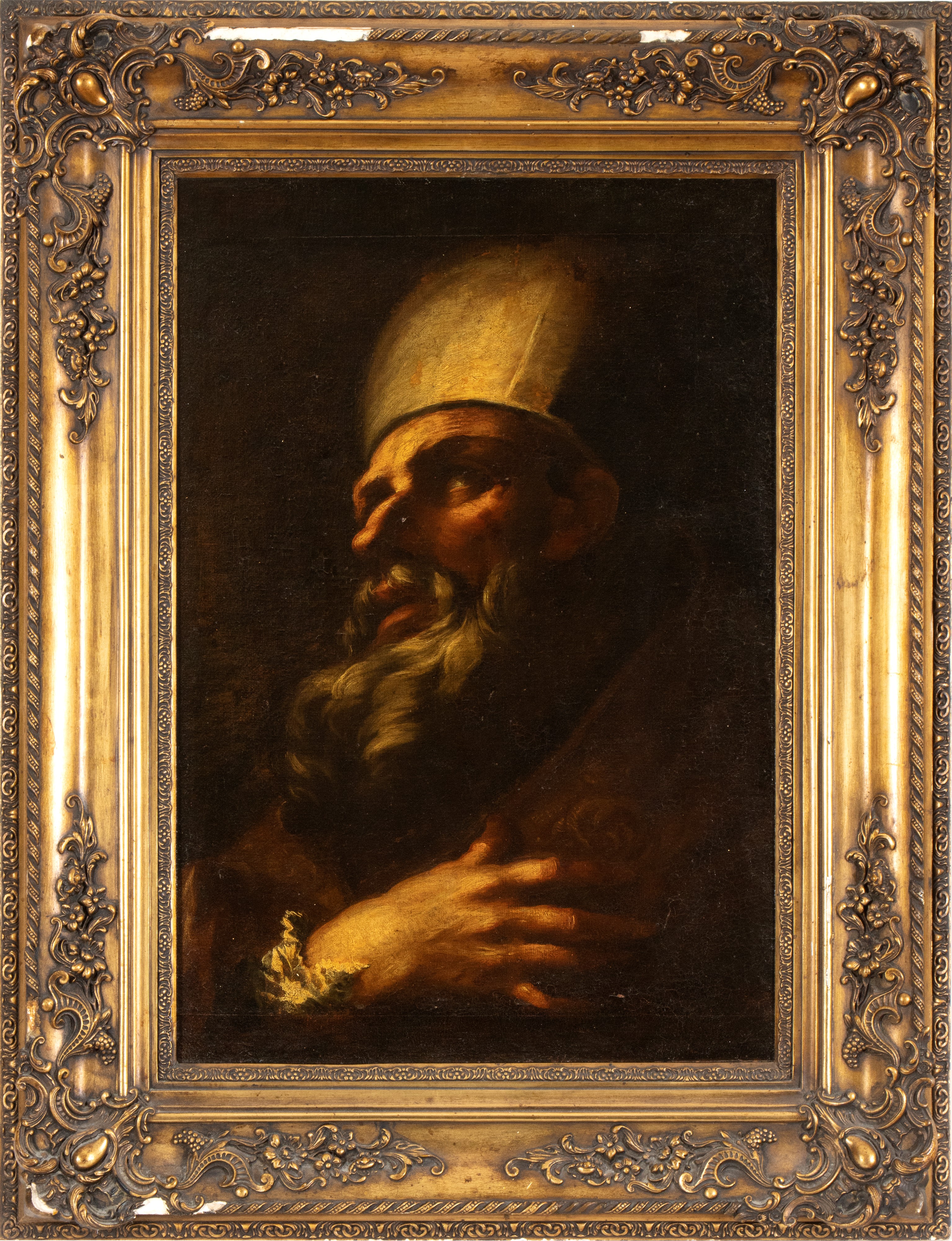 Artista Attivo a Roma, Seconda Metà XVII Secolo - Santo Vescovo