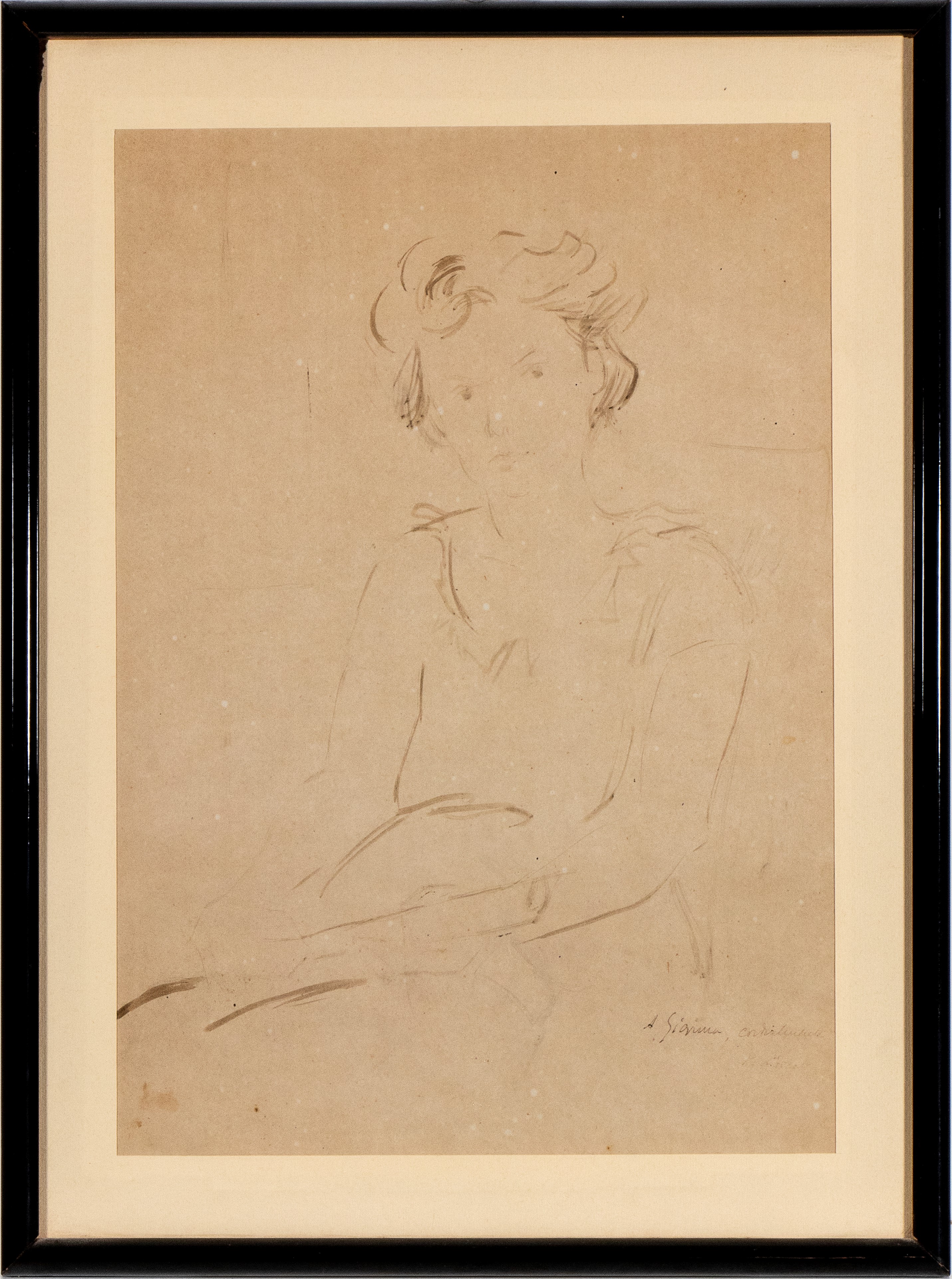 Ritratto di donna seduta