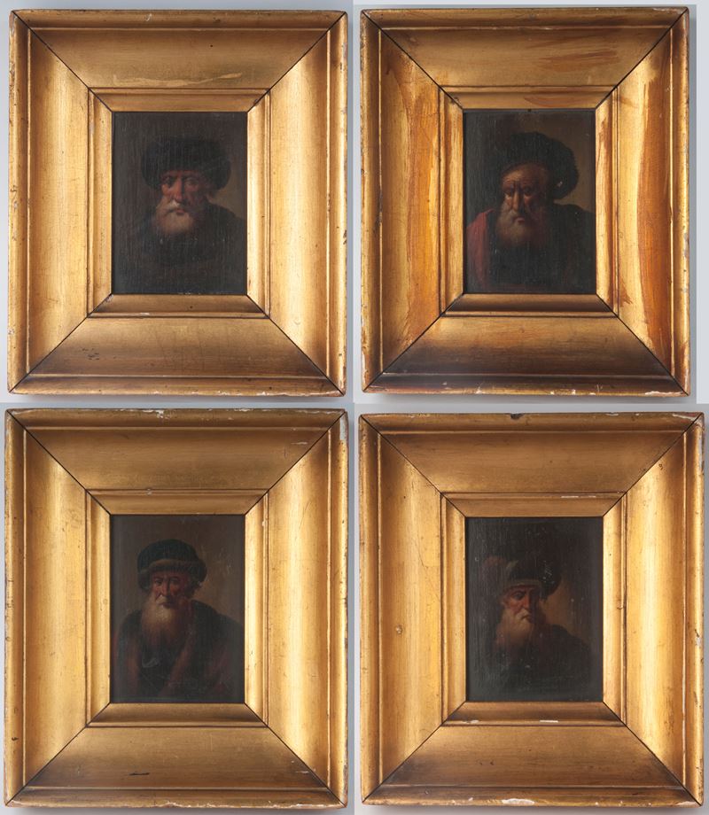 Lotto di quattro personaggi