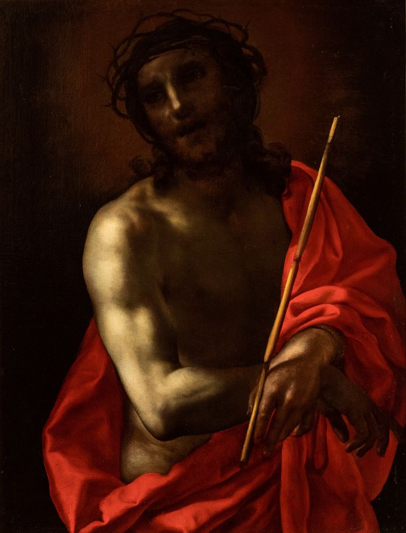 Artista Caravaggesco Attivo a Roma, Prima Metà XVII Secolo - Ecce Homo