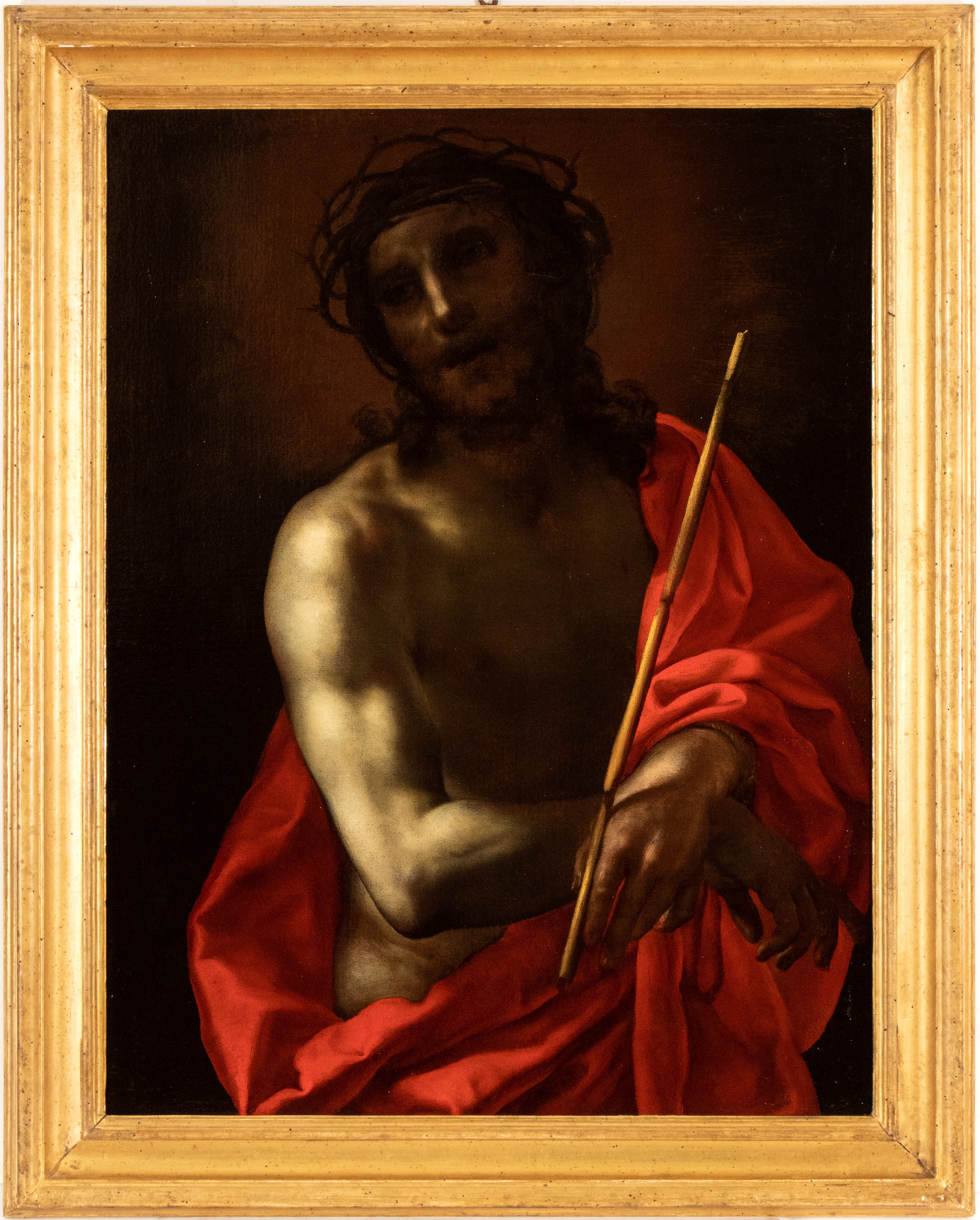 Artista Caravaggesco Attivo a Roma, Prima Metà XVII Secolo - Ecce Homo