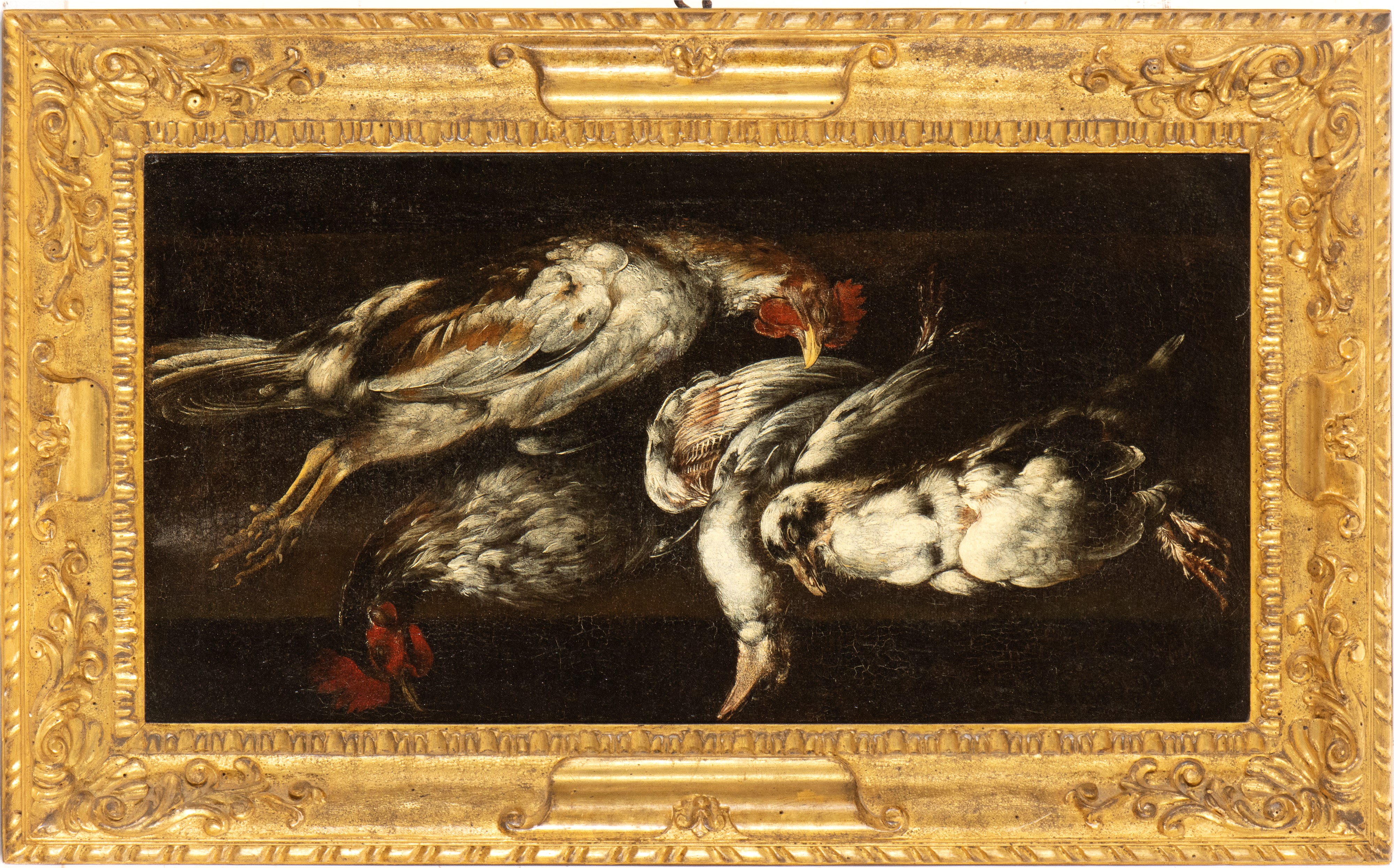 Artista Fiammingo, XVII Secolo - Natura Morta di Cacciagione