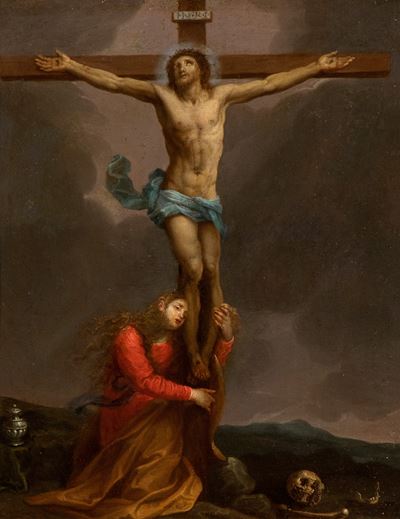 Crocifissione con Maria Maddalena