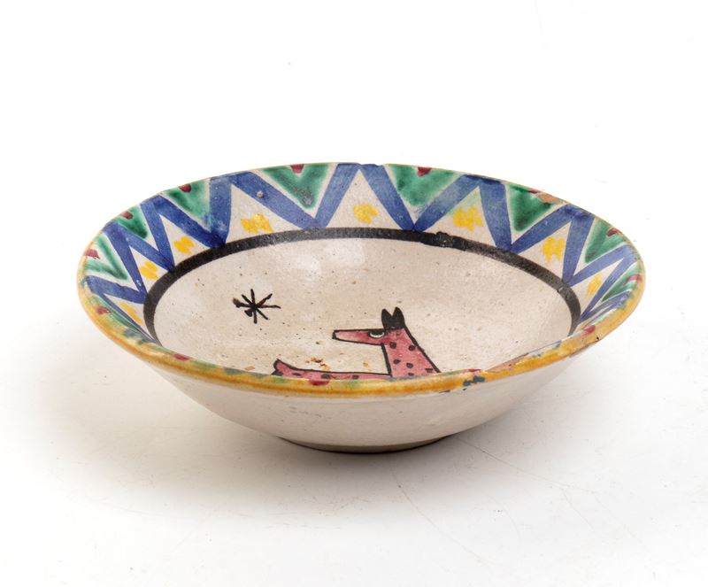 Piccolo piatto con daino