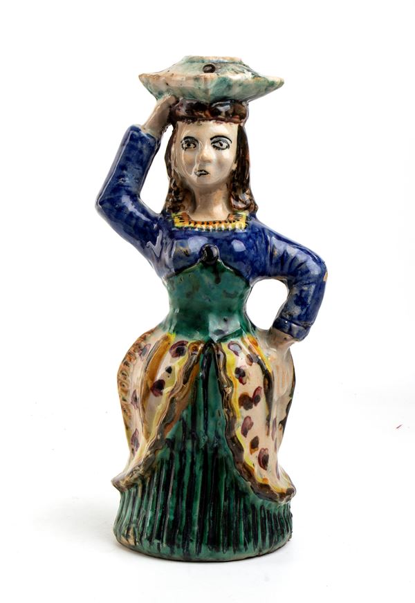 MANIFATTURA VIETRI - Young girl with oil lamp