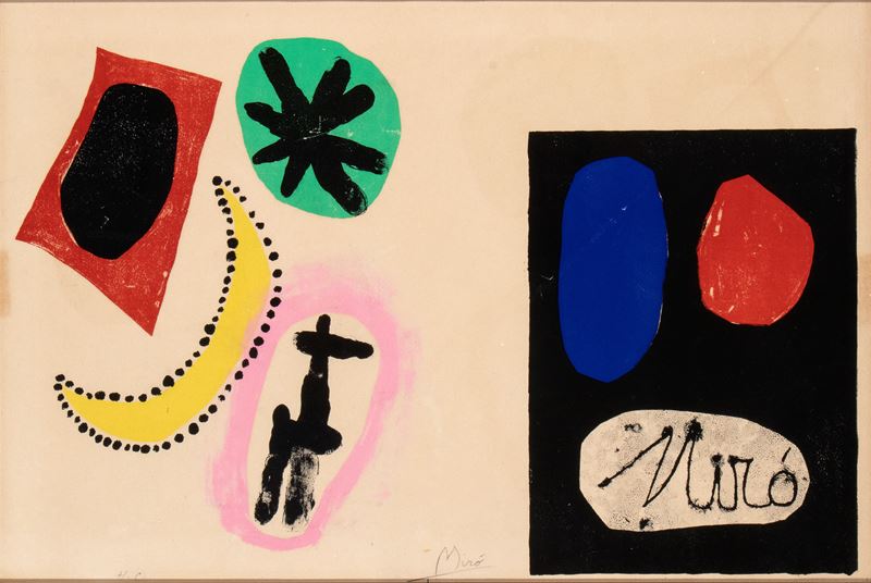 Joan Mirò - Senza Titolo