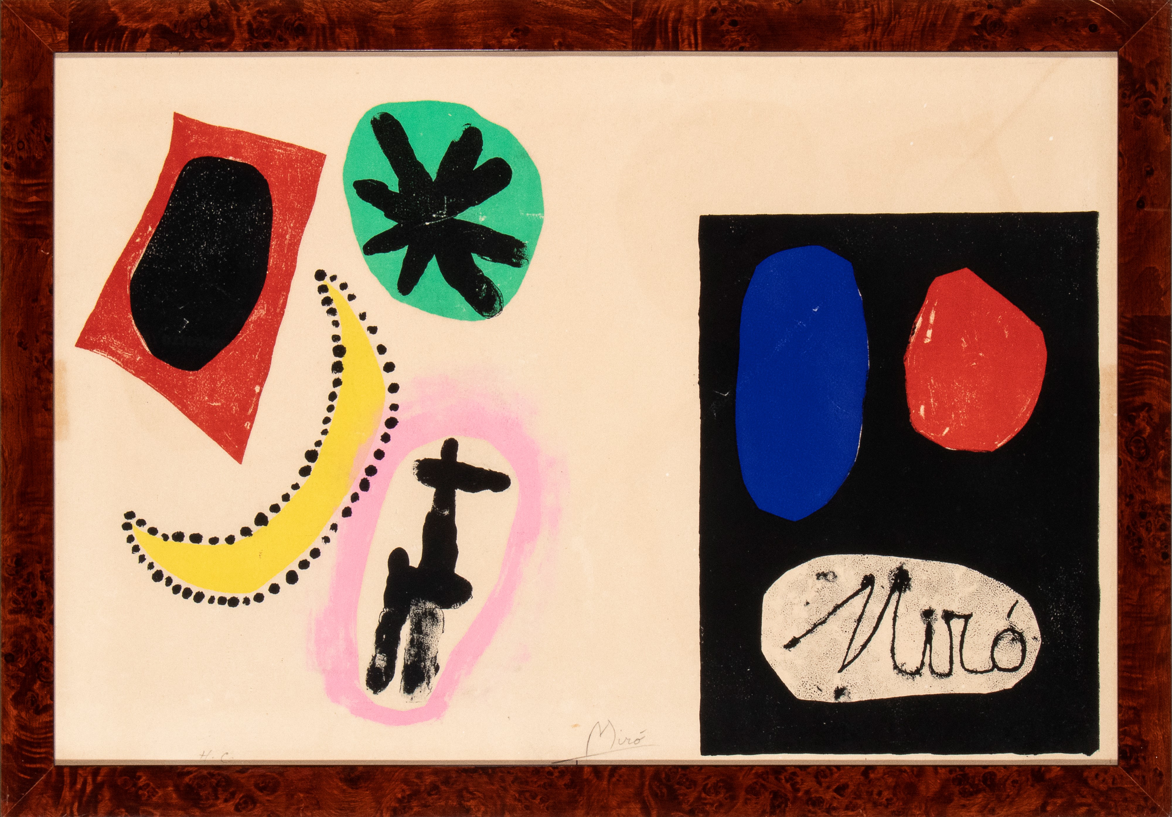 Joan Mirò - Senza Titolo