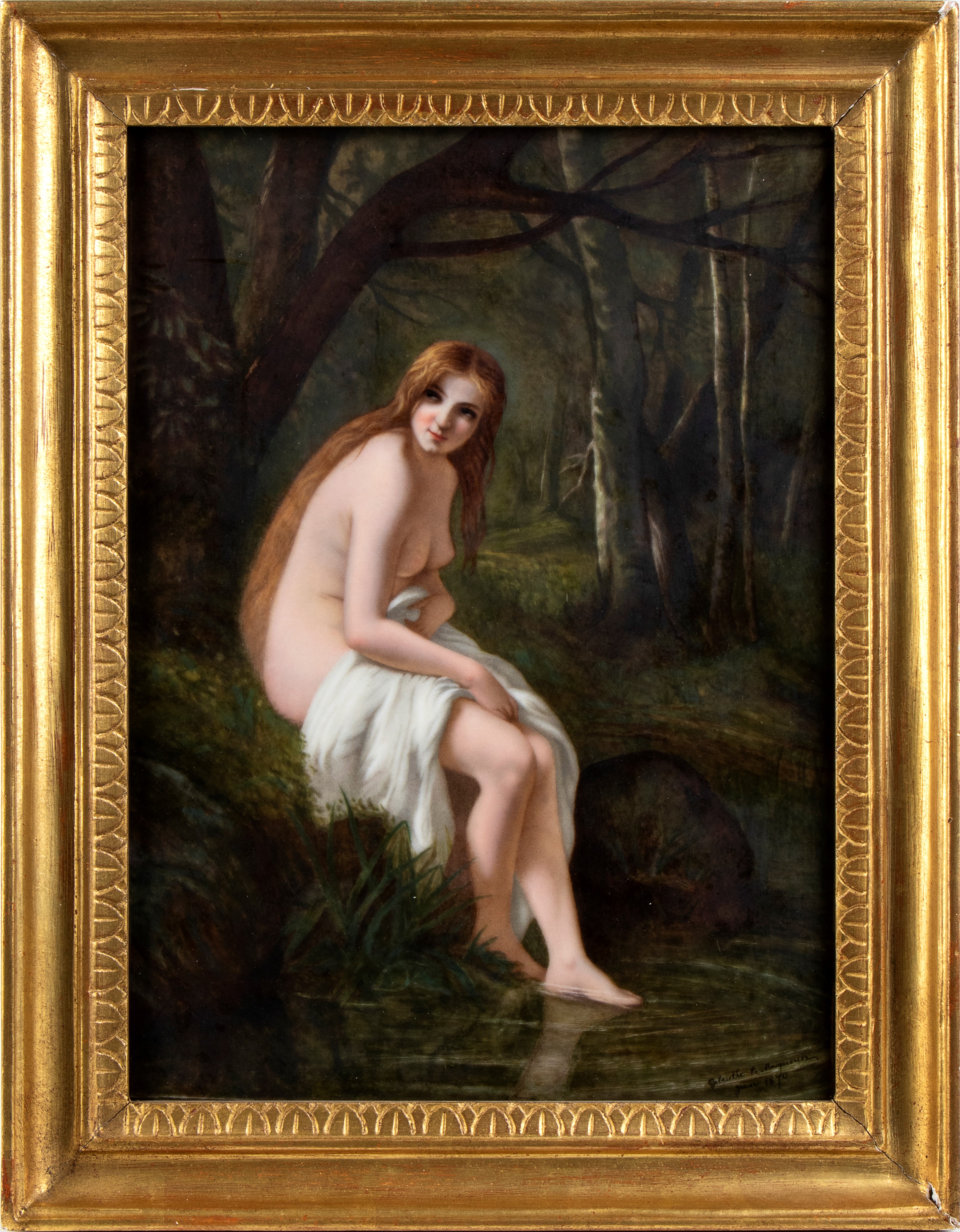 Marie Gabrielle le Masquerier - Ninfa al Bagno
