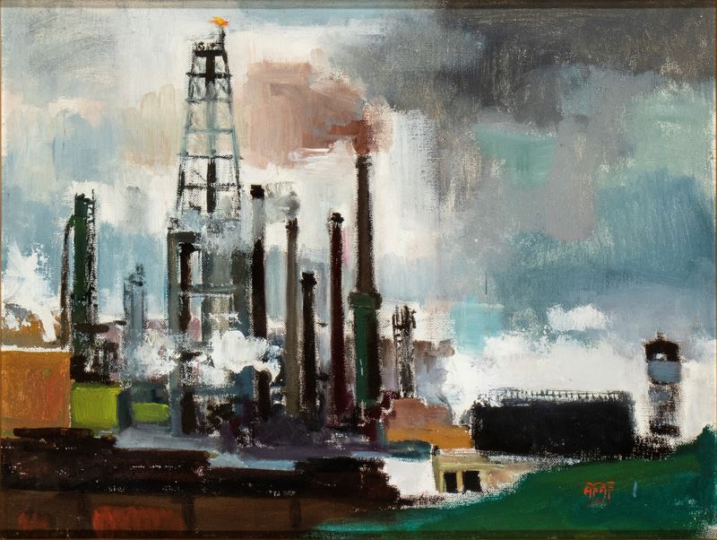William Apap - Paesaggio Industriale