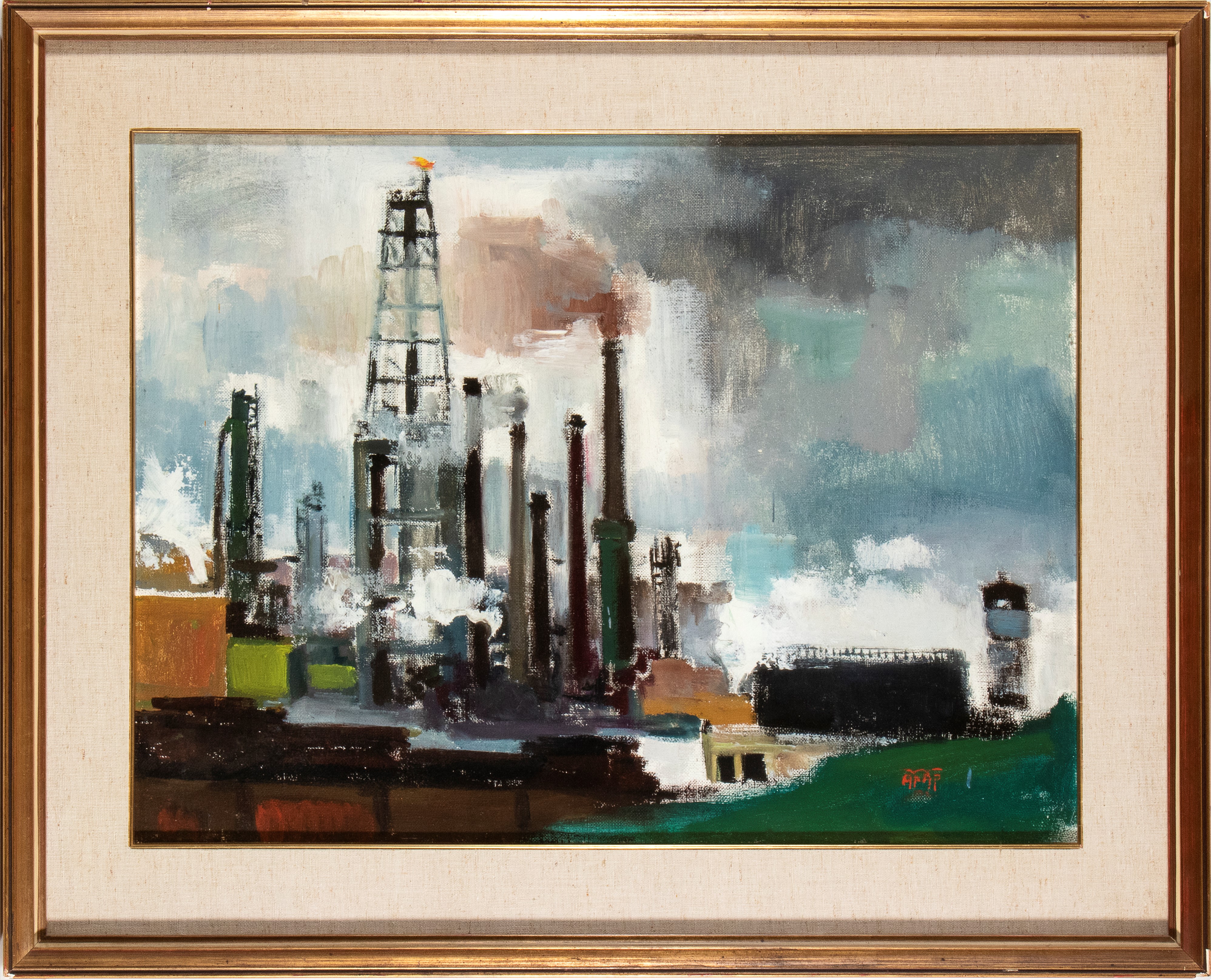 William Apap - Paesaggio Industriale