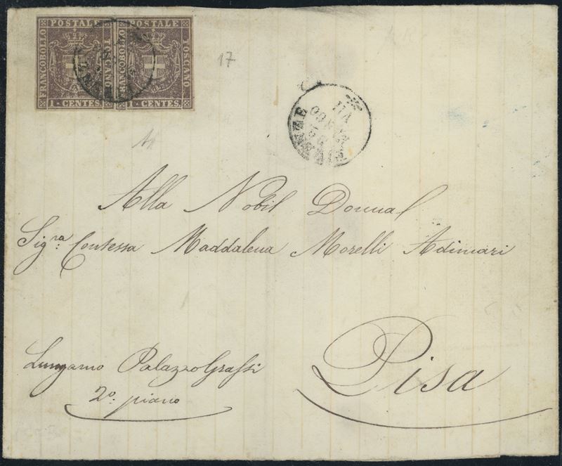 Toscana - Gov. Provvisorio, Storia Postale.