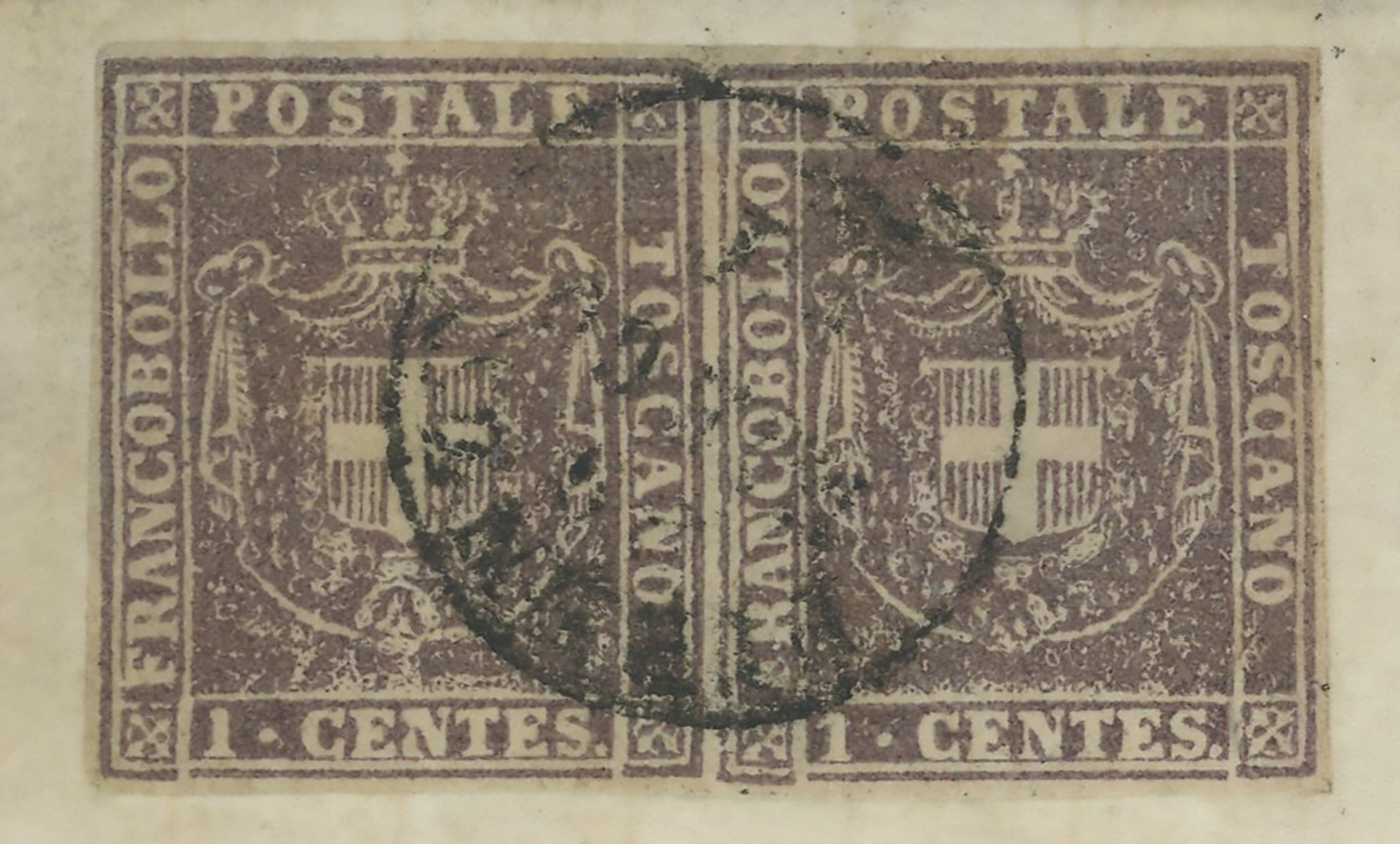 Toscana - Gov. Provvisorio, Storia Postale.