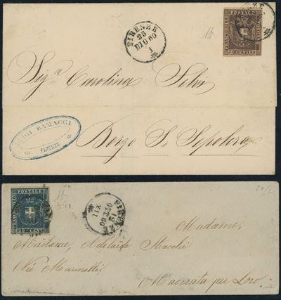 Toscana - Gov. Provvisorio, Due Interessanti Lettere.