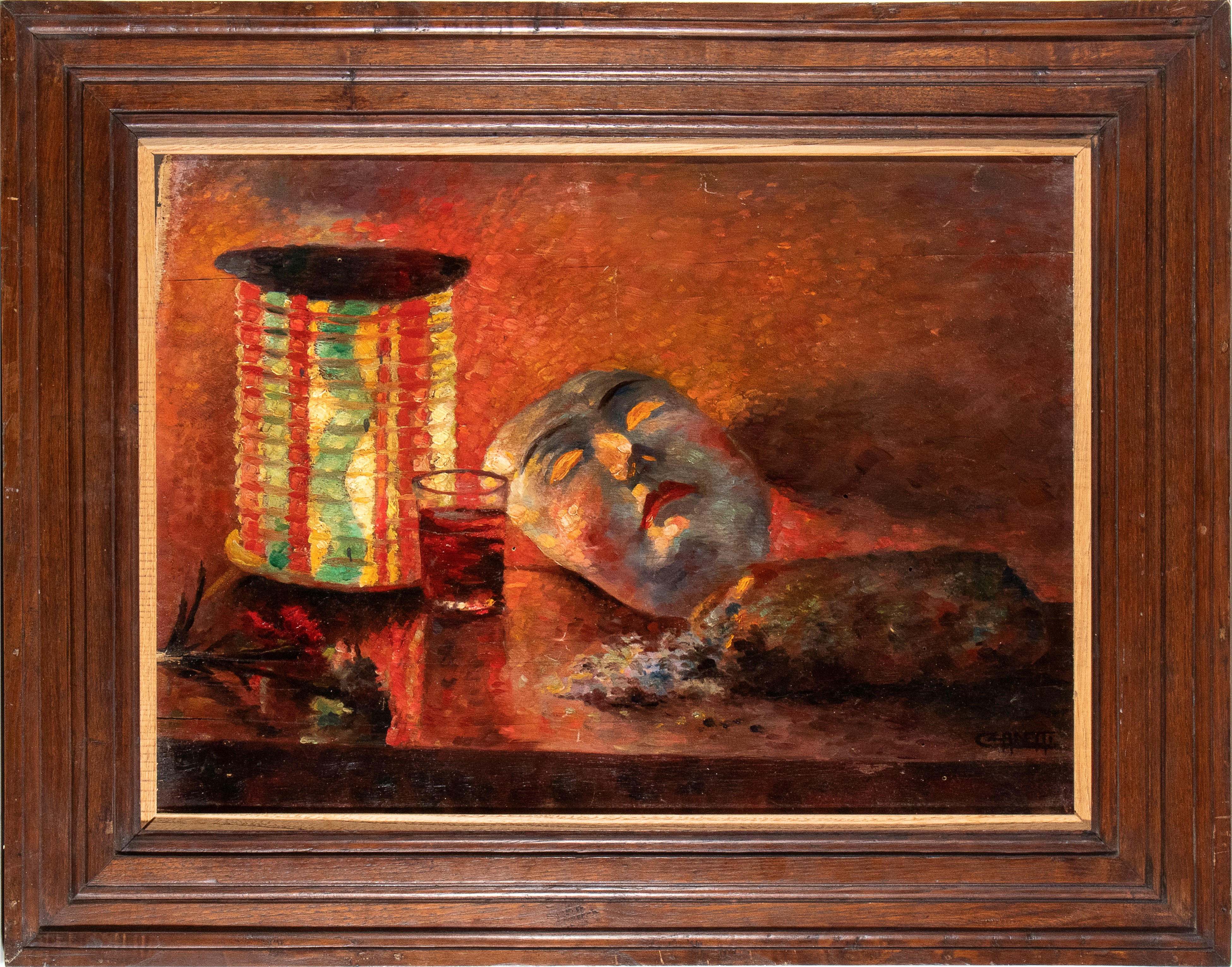 Natura morta con maschera