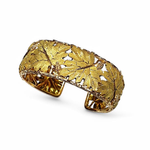 MARIO BUCCELLATI - Gold rigid bracelet