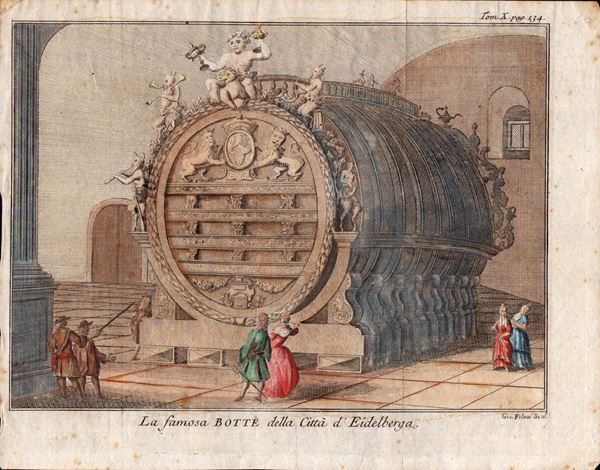 Giuseppe Filosi - La famosa botte della città d'Eidelberga