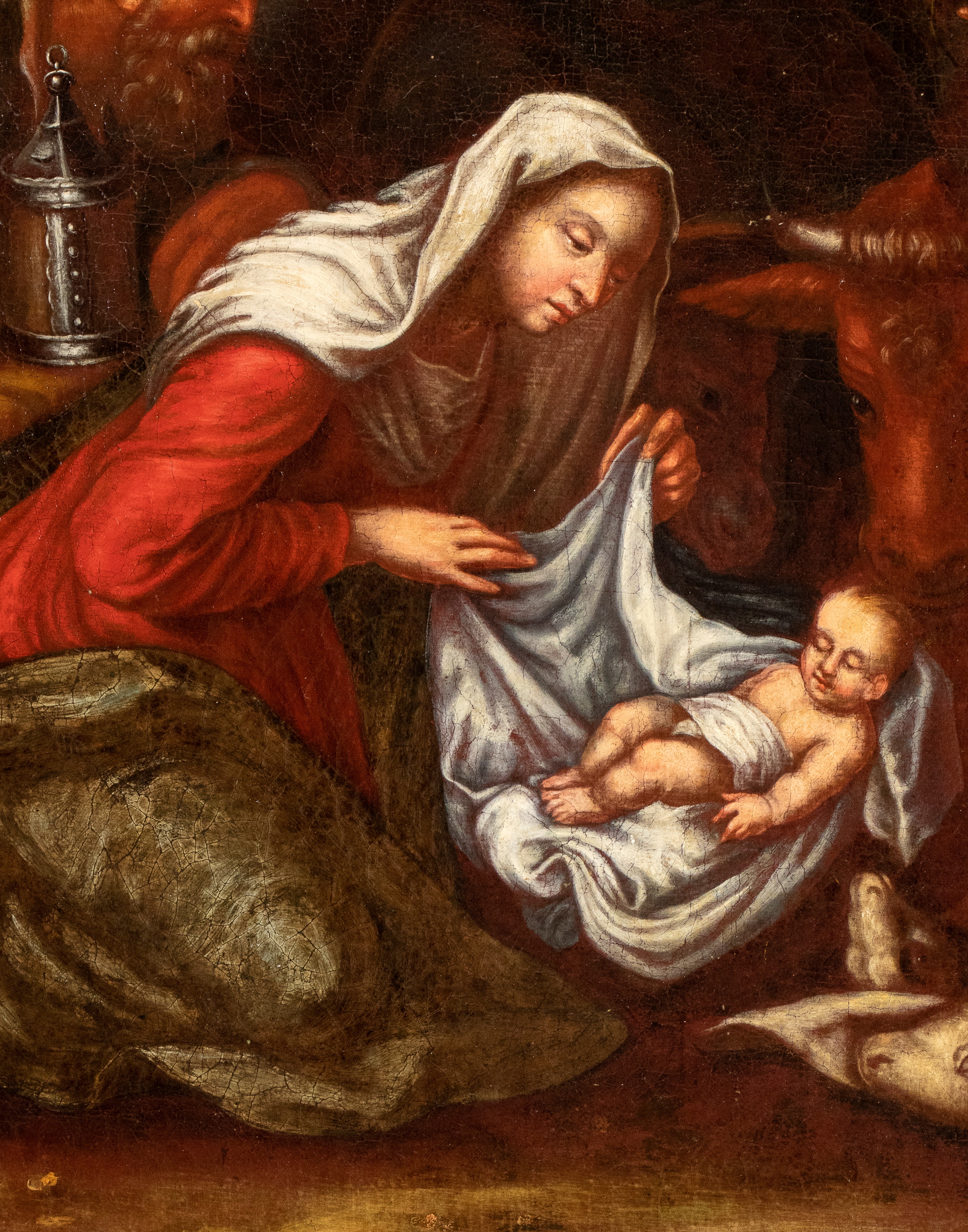 Jacopo dal Ponte Detto Jacopo Bassano - Adorazione dei Pastori