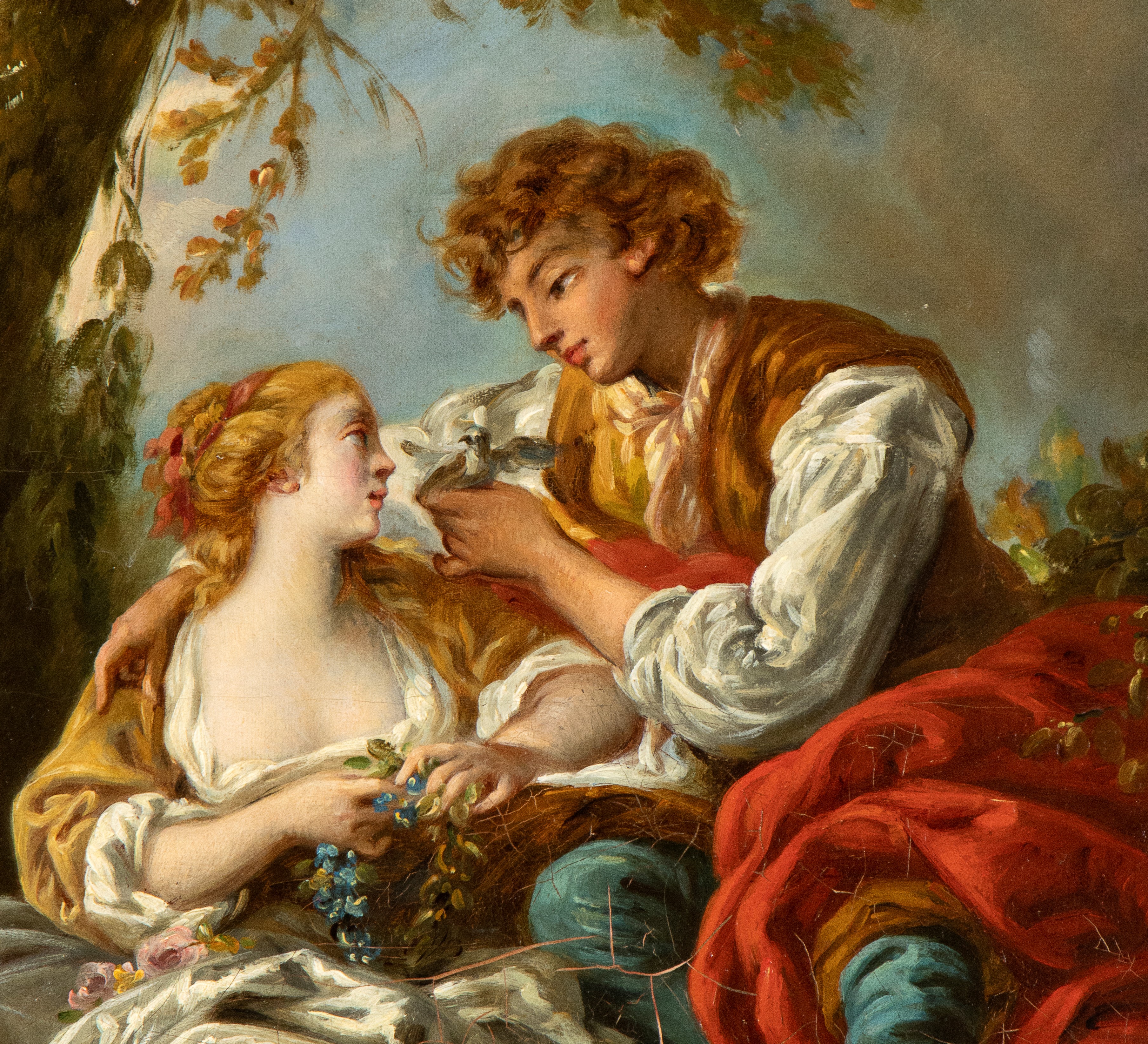 François Boucher - Scena Galante (la Gabbia)