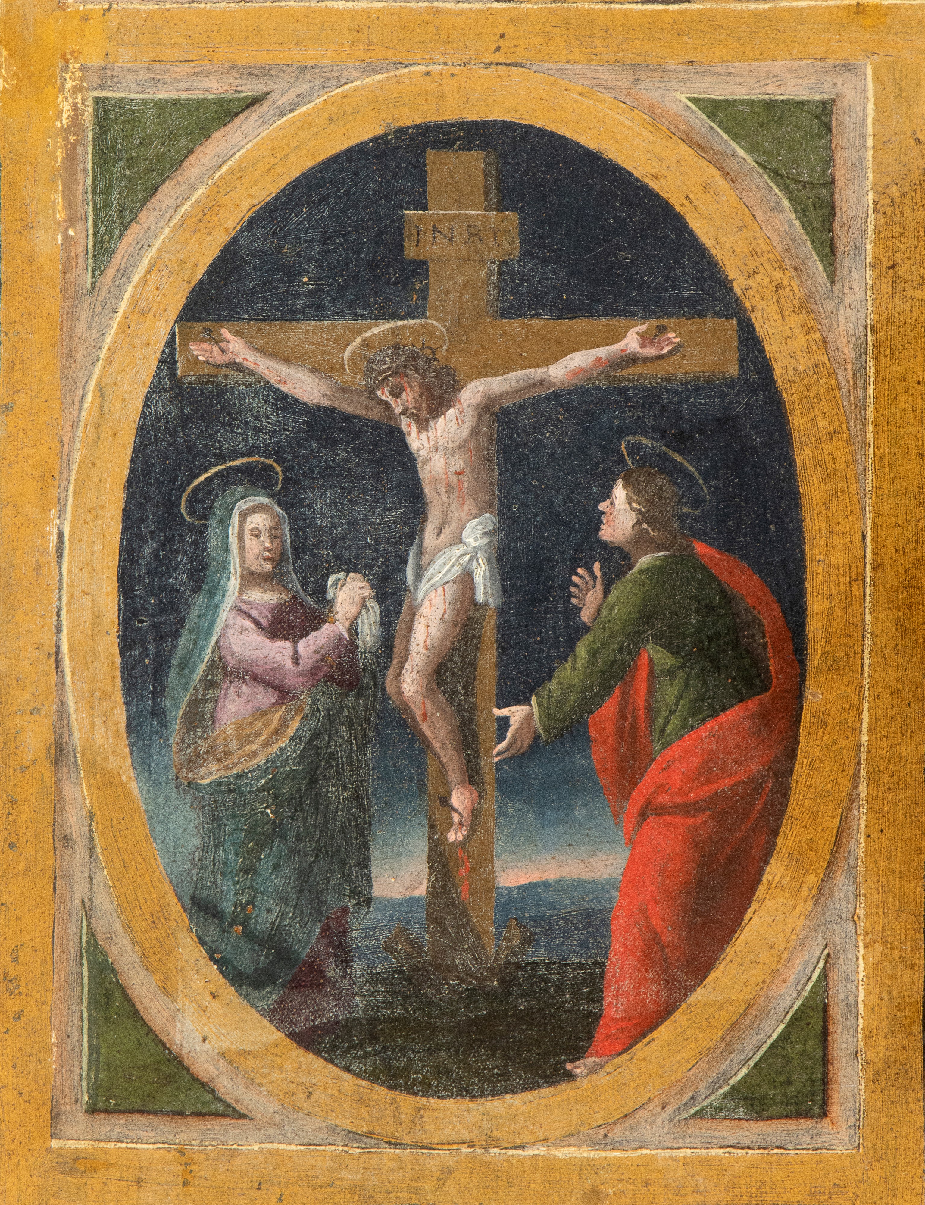 Artista Centro-italiano, Prima Metà XVII Secolo - San Domenico e Santa Rosalia Ricevono il Rosari...