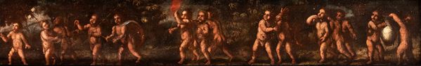 Artista attivo a Roma, XVIII secolo - Games of Putti