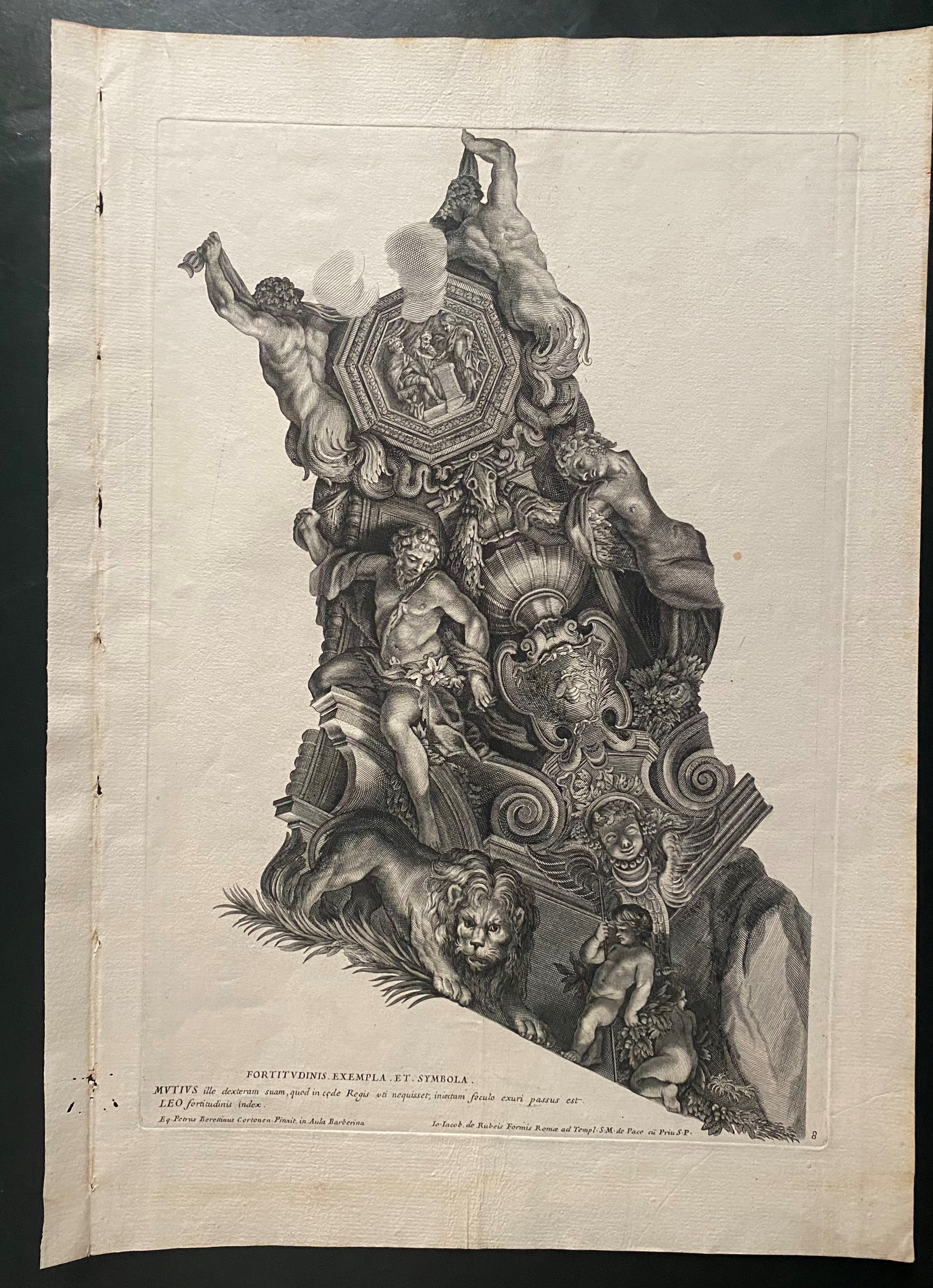 BARBERINAE AVLAE FORNIX, da Pietro da Cortona