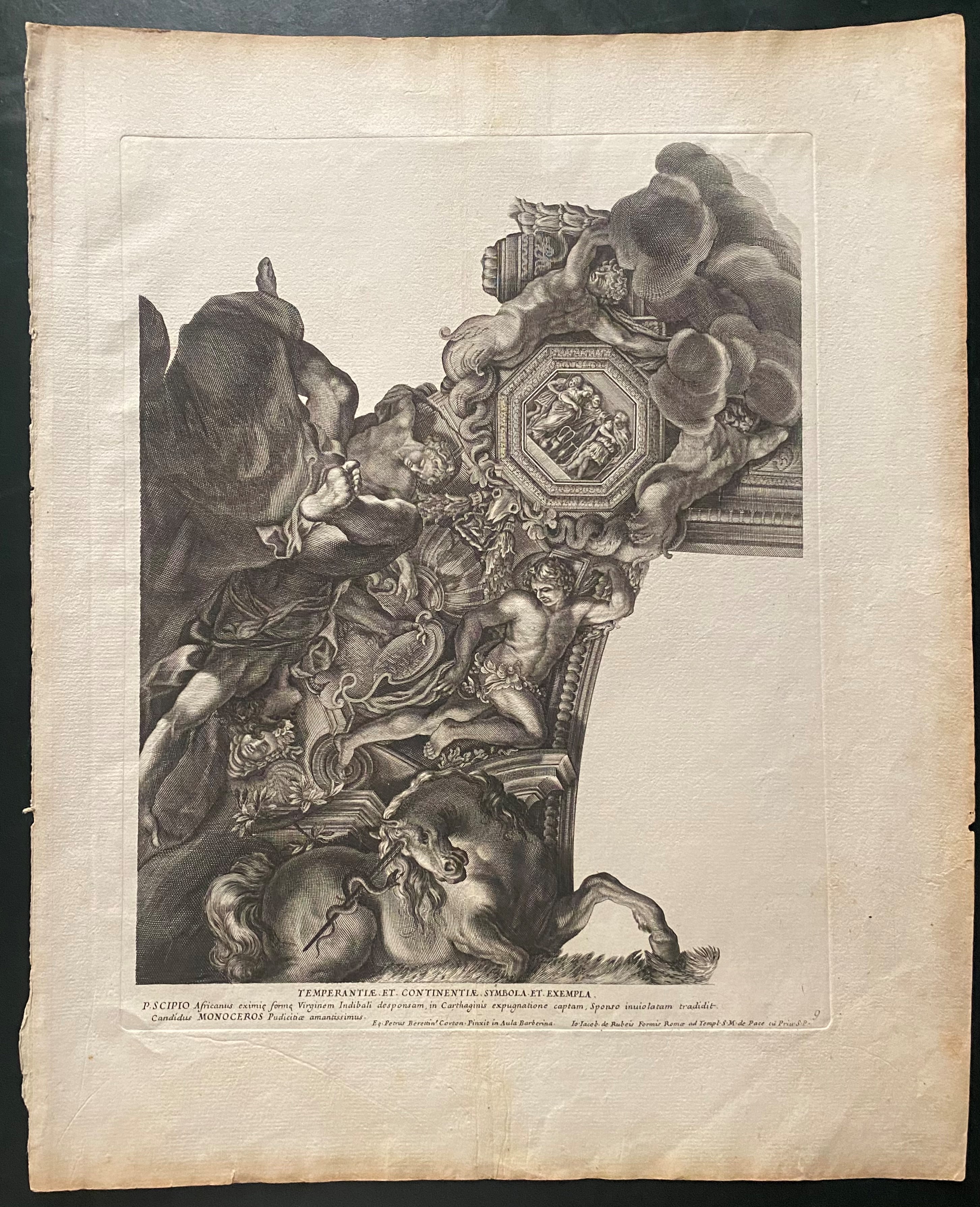 BARBERINAE AVLAE FORNIX, da Pietro da Cortona