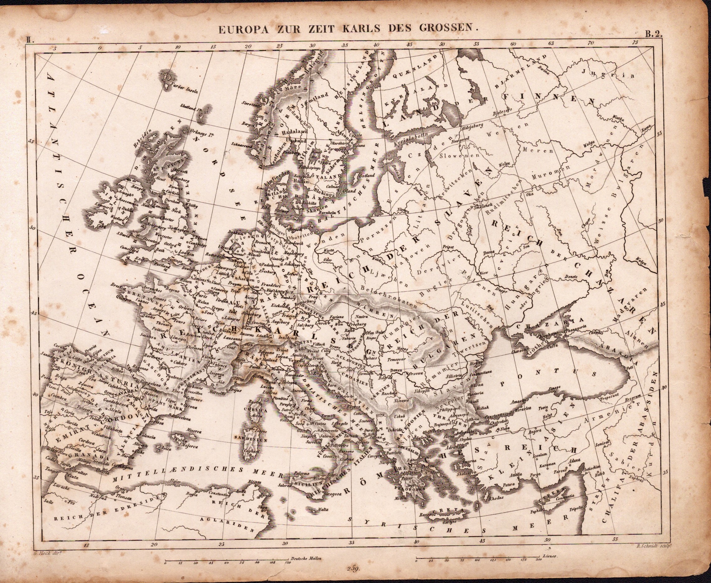 Lotto di mappe varie
